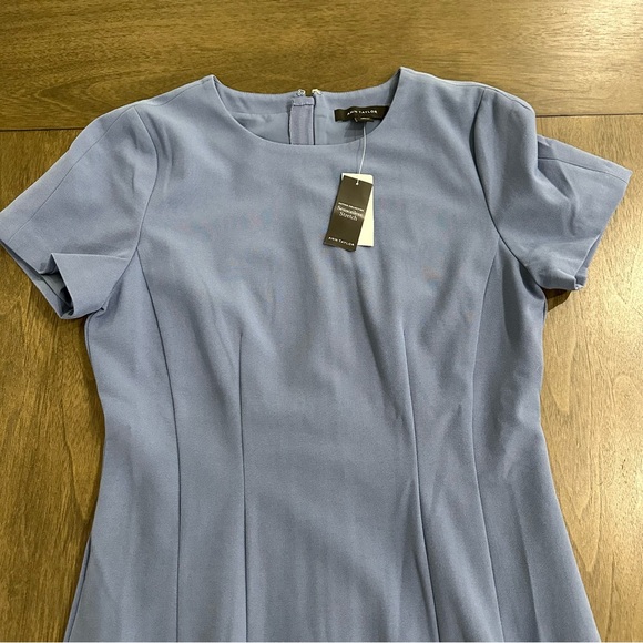 NWT Ann Taylor Classic Blue Suiting Collection Dress Size 2 - Picture 2 of 12